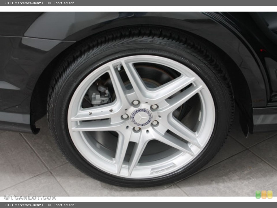 2011 Mercedes-Benz C 300 Sport 4Matic Wheel and Tire Photo #73611437