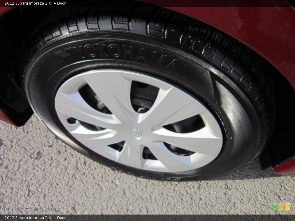 2012 Subaru Impreza 2.0i 4 Door Wheel and Tire Photo #73611667