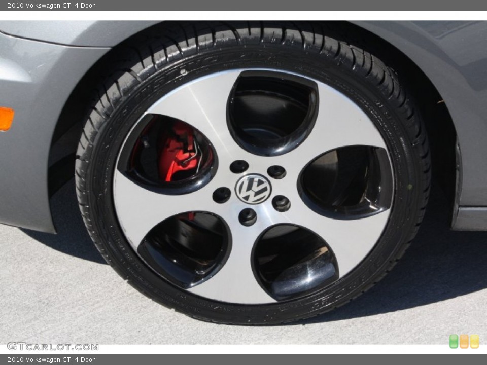 2010 Volkswagen GTI 4 Door Wheel and Tire Photo #73612343