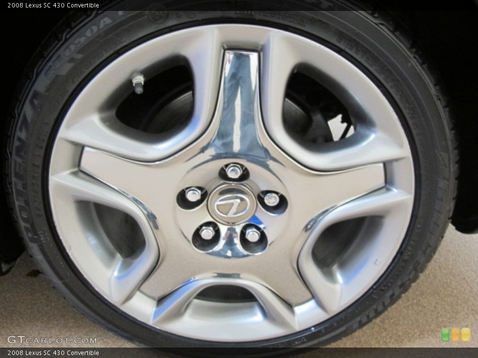 2008 Lexus SC 430 Convertible Wheel and Tire Photo #73613633