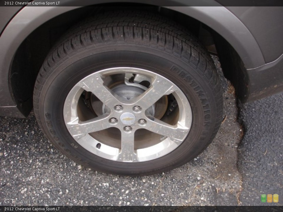 2012 Chevrolet Captiva Sport LT Wheel and Tire Photo #73618120