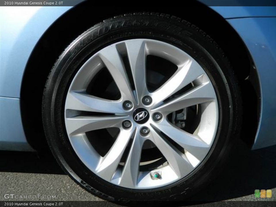 2010 Hyundai Genesis Coupe 2.0T Wheel and Tire Photo #73619183