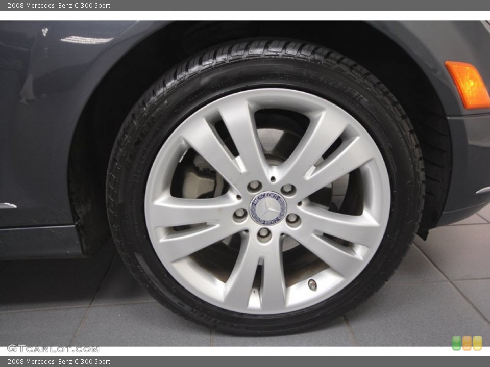 2008 Mercedes-Benz C 300 Sport Wheel and Tire Photo #73619929