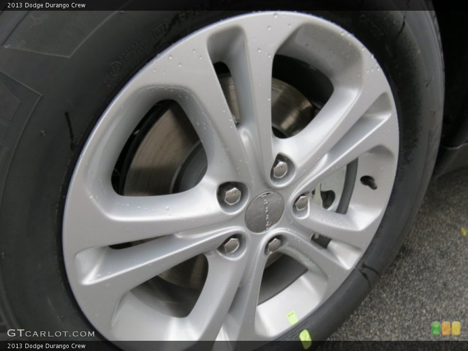 2013 Dodge Durango Crew Wheel and Tire Photo #73620994