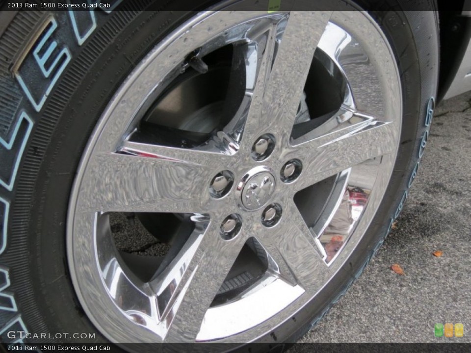 2013 Ram 1500 Express Quad Cab Wheel and Tire Photo #73622191