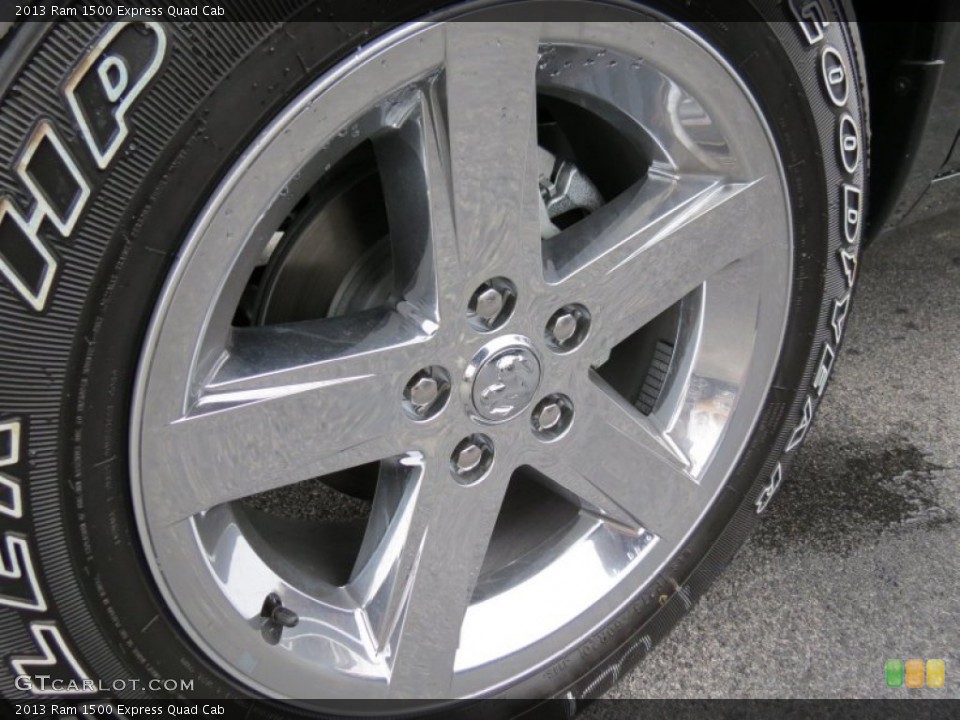 2013 Ram 1500 Express Quad Cab Wheel and Tire Photo #73623128