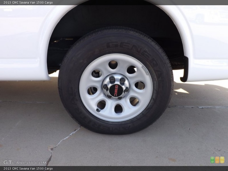 2013 GMC Savana Van 1500 Cargo Wheel and Tire Photo #73627389