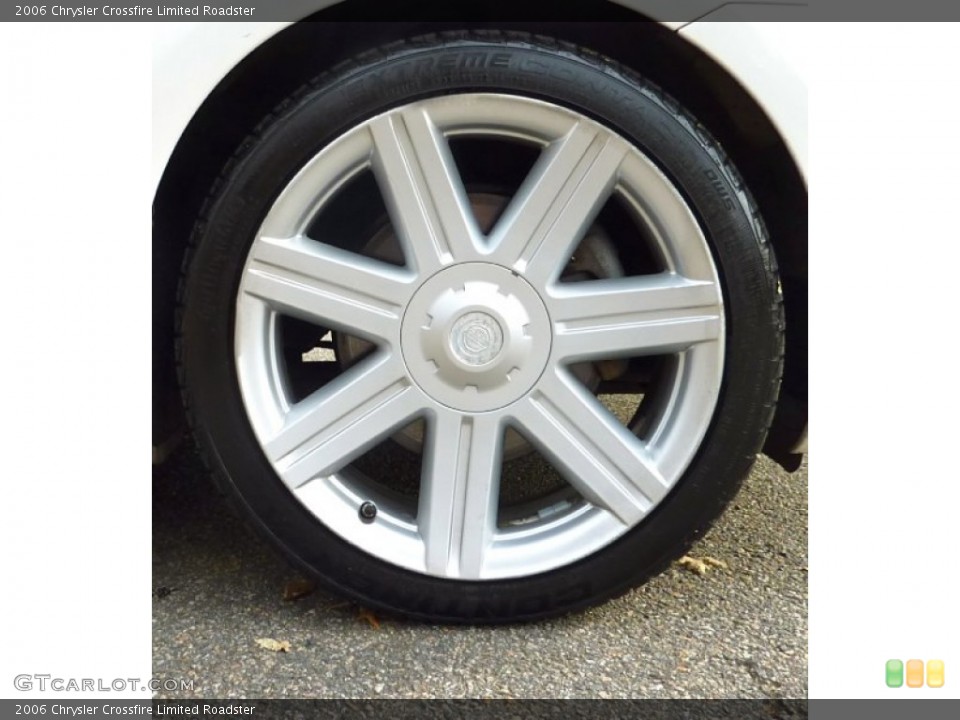 2006 Chrysler Crossfire Limited Roadster Wheel and Tire Photo #73630325