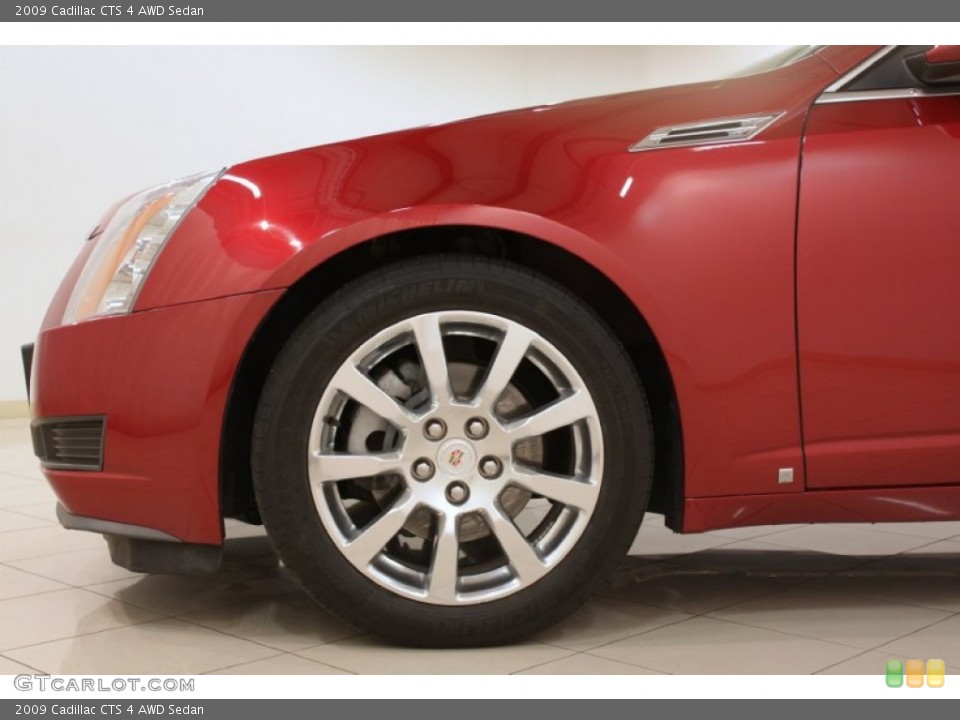 2009 Cadillac CTS 4 AWD Sedan Wheel and Tire Photo #73631024