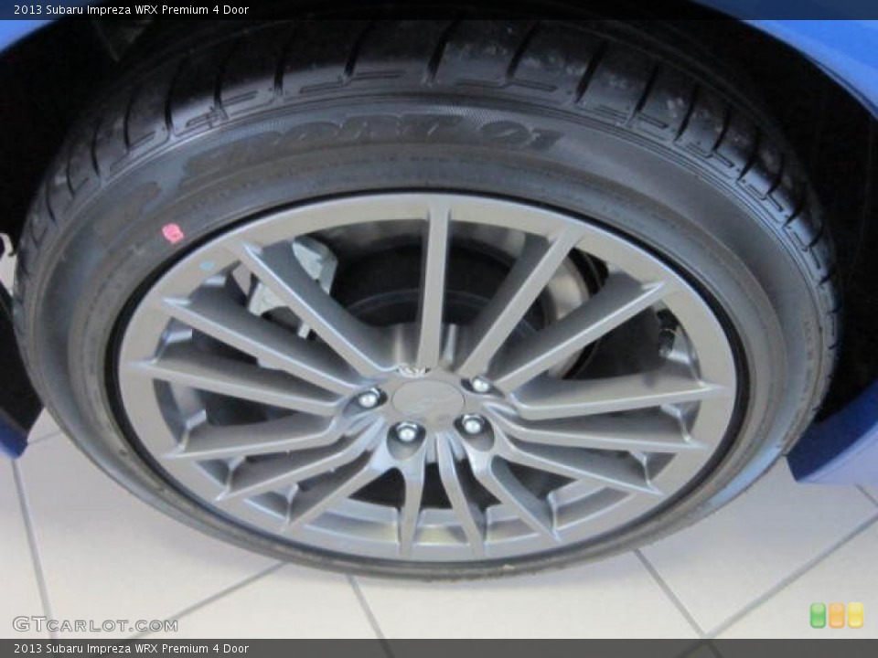 2013 Subaru Impreza WRX Premium 4 Door Wheel and Tire Photo #73631444