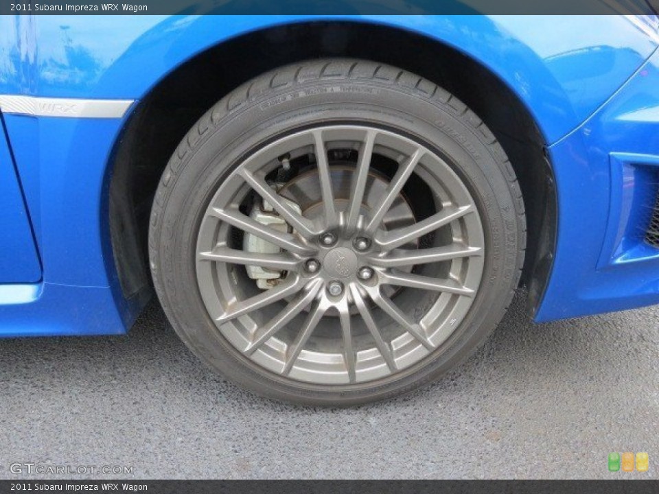 2011 Subaru Impreza WRX Wagon Wheel and Tire Photo #73635927