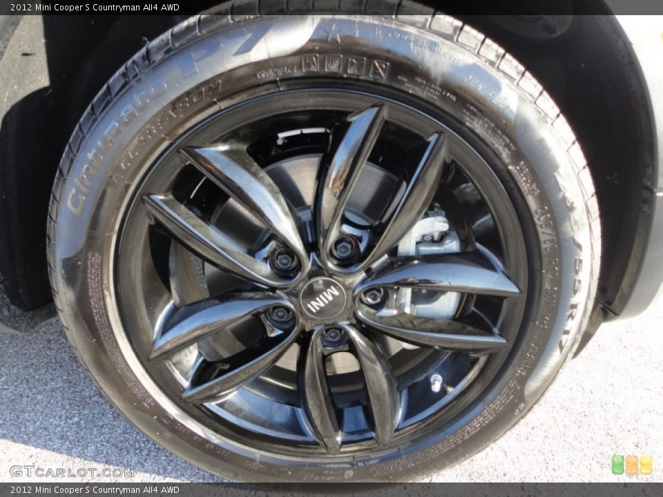 2012 Mini Cooper S Countryman All4 AWD Wheel and Tire Photo #73647816