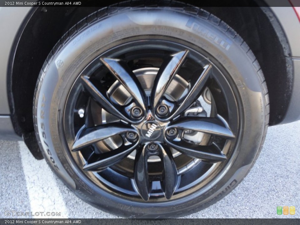 2012 Mini Cooper S Countryman All4 AWD Wheel and Tire Photo #73647864