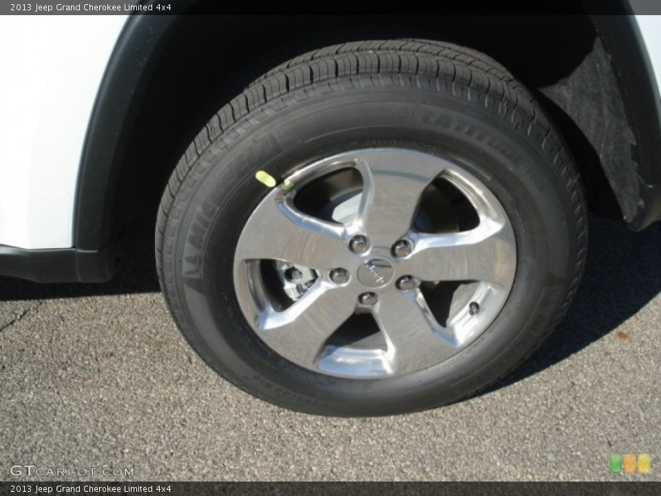 2013 Jeep Grand Cherokee Limited 4x4 Wheel and Tire Photo #73653123