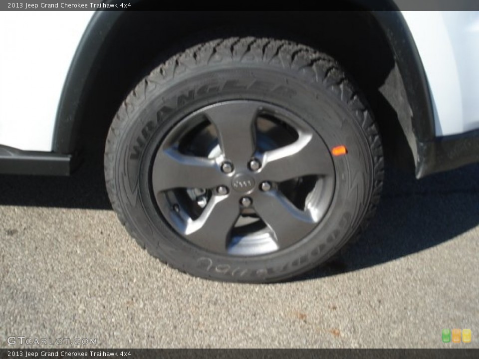 2013 Jeep Grand Cherokee Trailhawk 4x4 Wheel and Tire Photo #73654308
