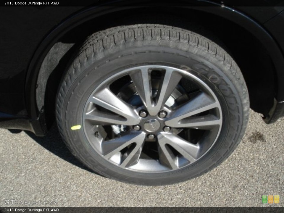 2013 Dodge Durango R/T AWD Wheel and Tire Photo #73657290