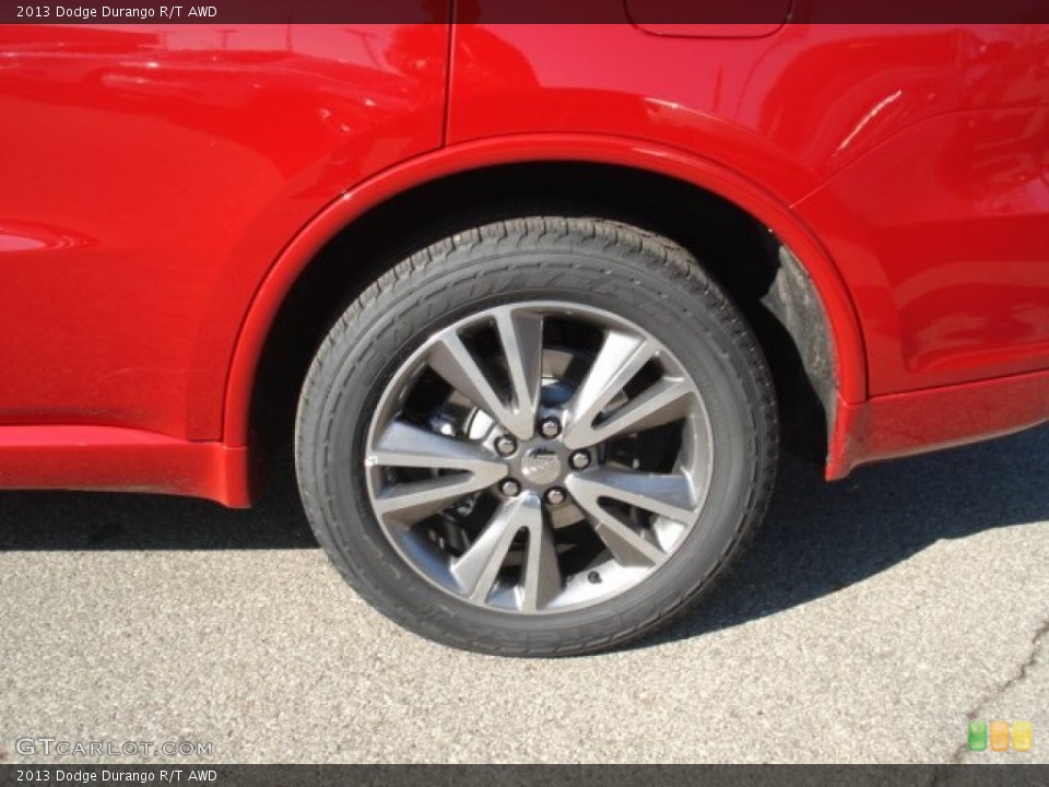 2013 Dodge Durango R/T AWD Wheel and Tire Photo #73658406
