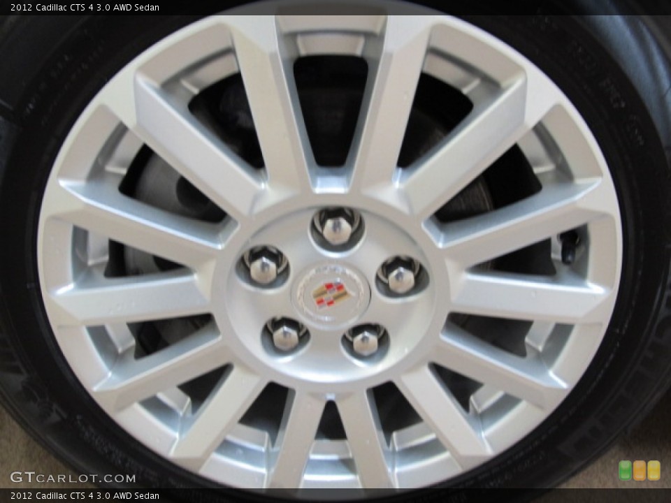 2012 Cadillac CTS 4 3.0 AWD Sedan Wheel and Tire Photo #73663442