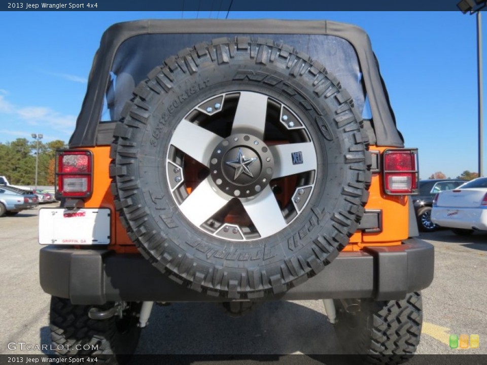 2013 Jeep Wrangler Custom Wheel and Tire Photo #73663463