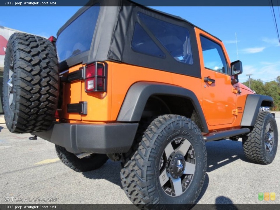 2013 Jeep Wrangler Custom Wheel and Tire Photo #73663482