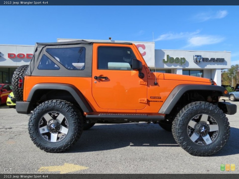 2013 Jeep Wrangler Custom Wheel and Tire Photo #73663503