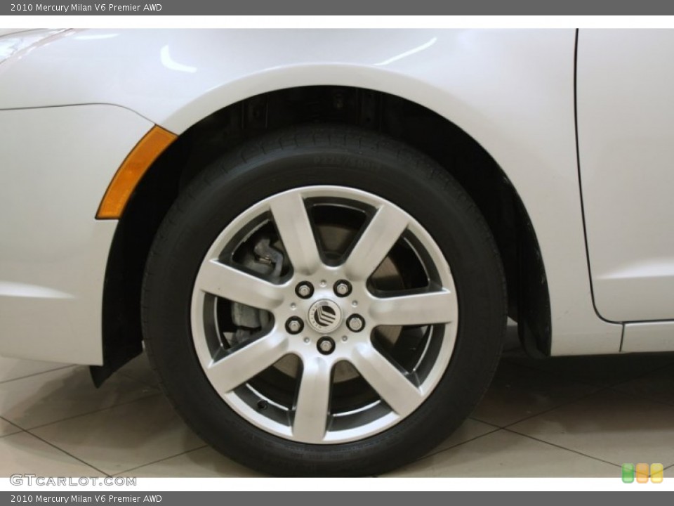 2010 Mercury Milan V6 Premier AWD Wheel and Tire Photo #73664856