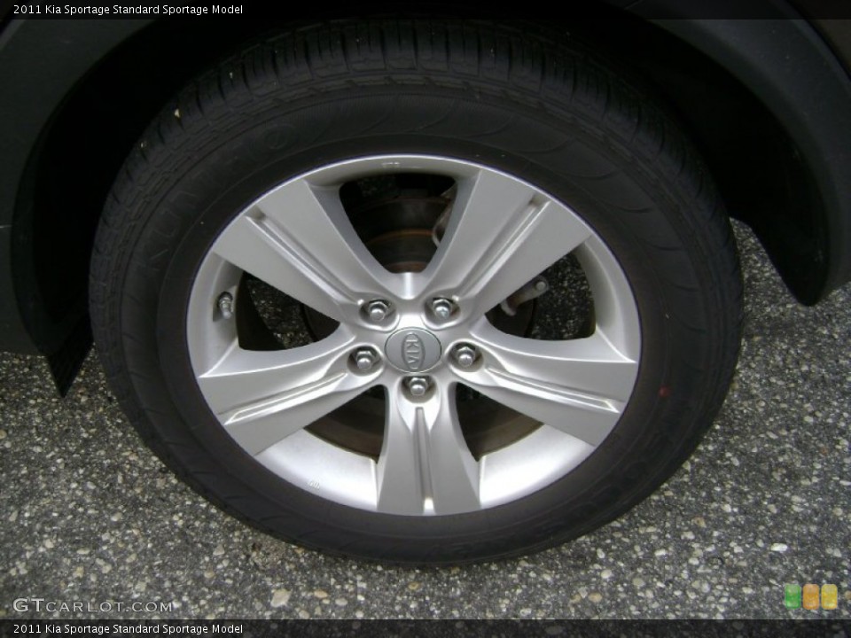 2011 Kia Sportage Wheels and Tires
