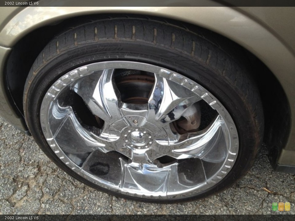 2002 Lincoln LS Custom Wheel and Tire Photo #73669061