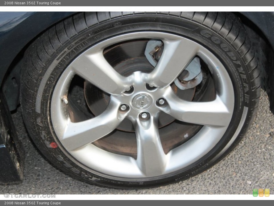 2008 Nissan 350Z Touring Coupe Wheel and Tire Photo #73675020