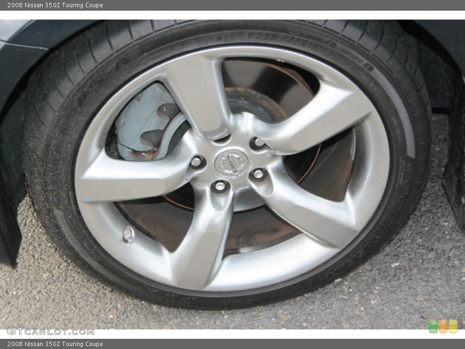 2008 Nissan 350Z Touring Coupe Wheel and Tire Photo #73675023