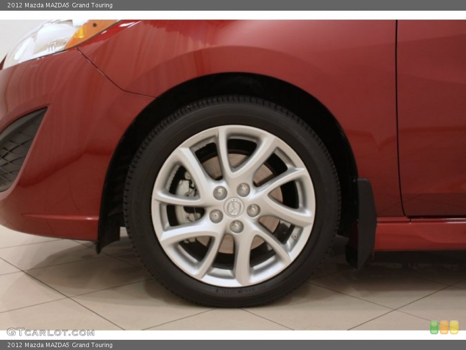 2012 Mazda MAZDA5 Grand Touring Wheel and Tire Photo #73675910