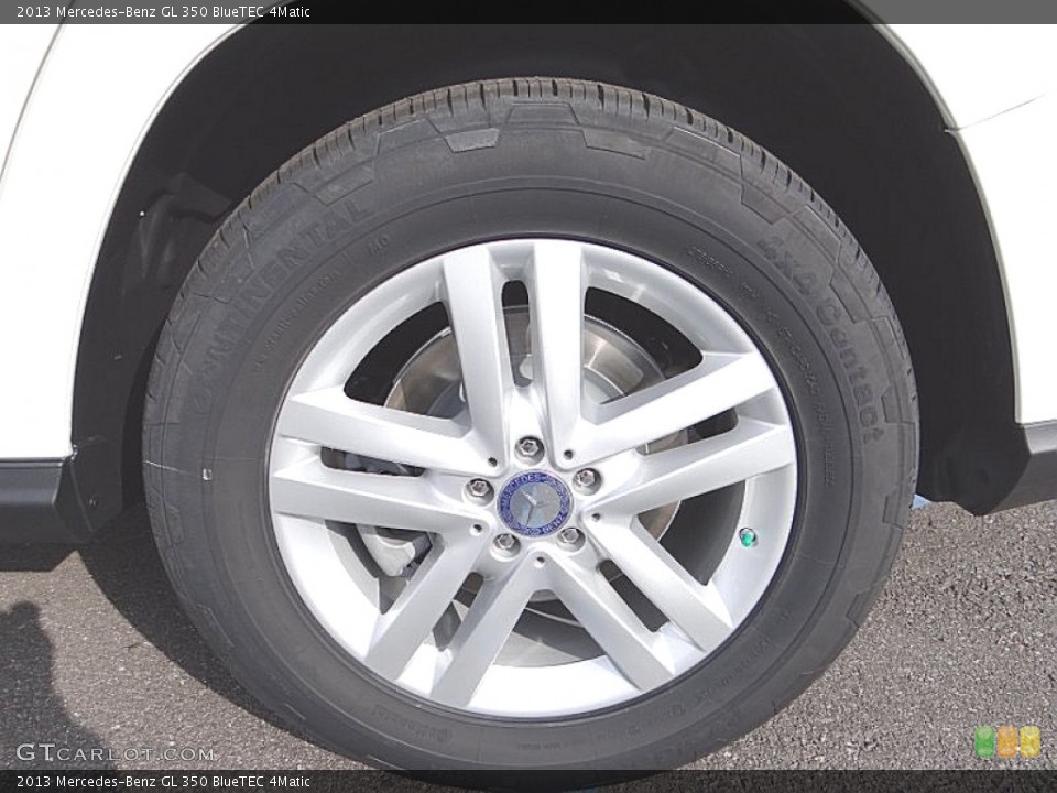 2013 Mercedes-Benz GL 350 BlueTEC 4Matic Wheel and Tire Photo #73676859