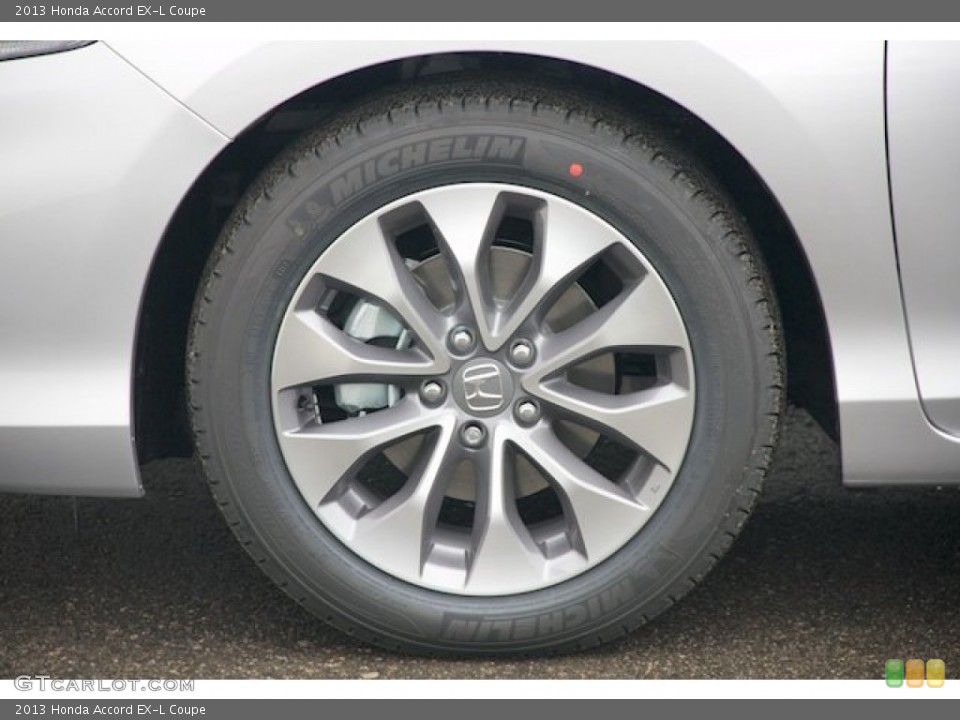 2013 Honda Accord EX-L Coupe Wheel and Tire Photo #73678671