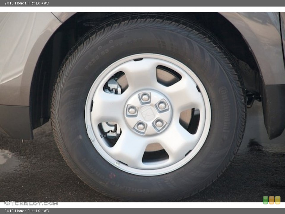2013 Honda Pilot LX 4WD Wheel and Tire Photo #73681557