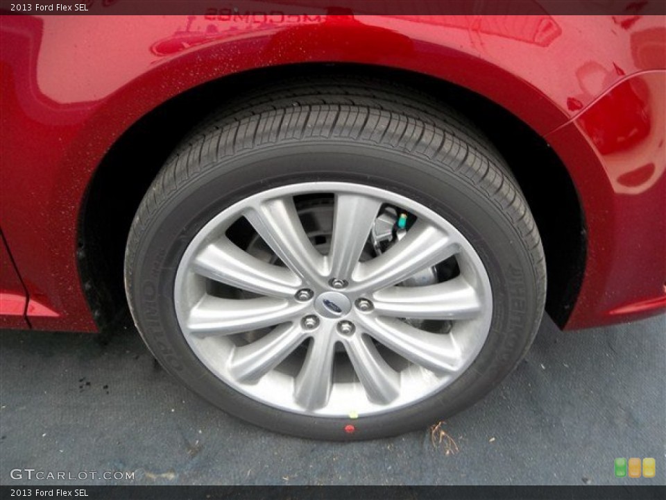 2013 Ford Flex SEL Wheel and Tire Photo #73686496