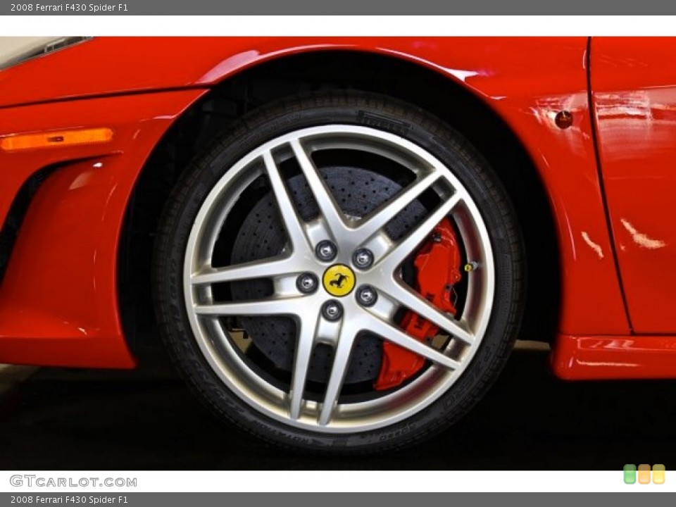 2008 Ferrari F430 Spider F1 Wheel and Tire Photo #73687554