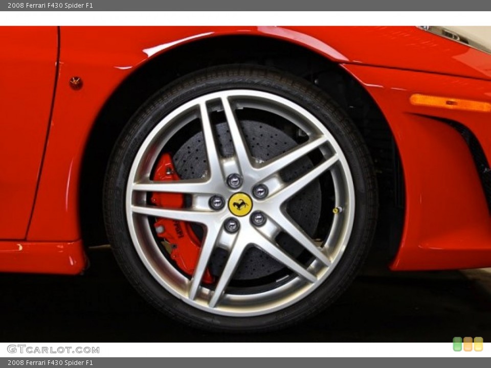 2008 Ferrari F430 Spider F1 Wheel and Tire Photo #73687571