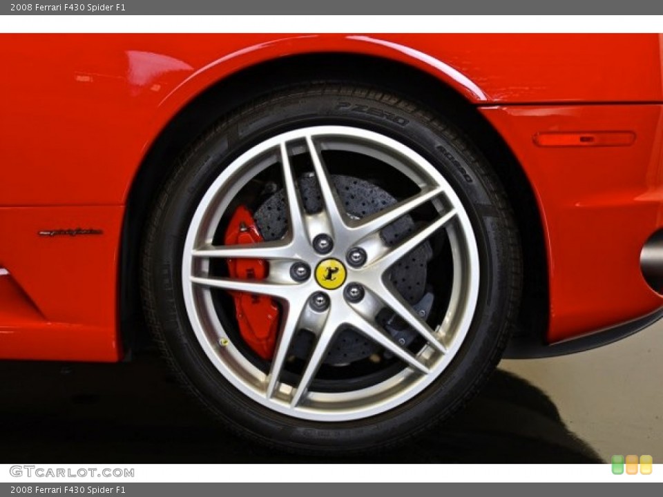 2008 Ferrari F430 Spider F1 Wheel and Tire Photo #73687587