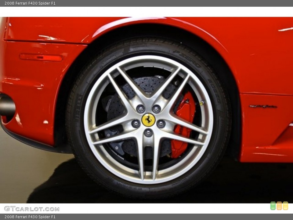 2008 Ferrari F430 Spider F1 Wheel and Tire Photo #73687606