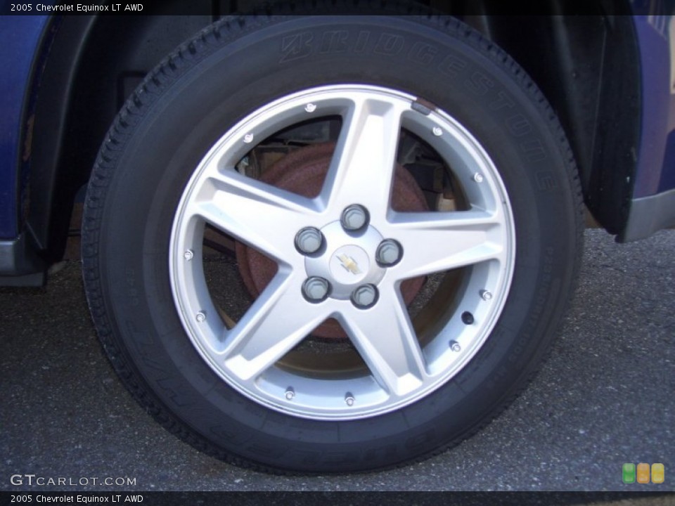 2005 Chevrolet Equinox LT AWD Wheel and Tire Photo #73689988