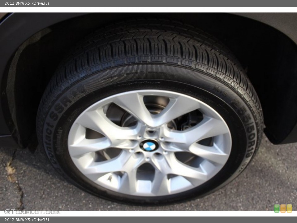 2012 BMW X5 xDrive35i Wheel and Tire Photo #73696788