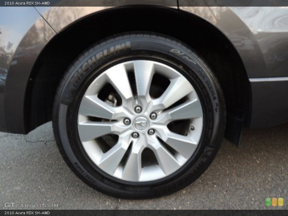 2010 Acura RDX SH-AWD Wheel and Tire Photo #73697214