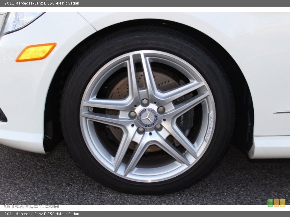2011 Mercedes-Benz E 350 4Matic Sedan Wheel and Tire Photo #73699806