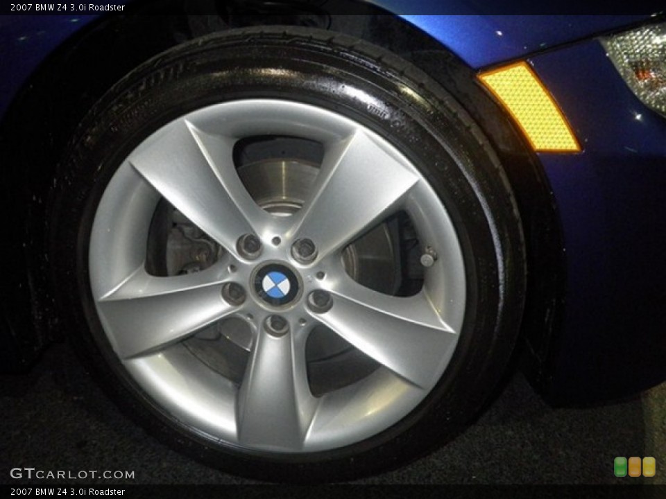 2007 BMW Z4 3.0i Roadster Wheel and Tire Photo #73702170