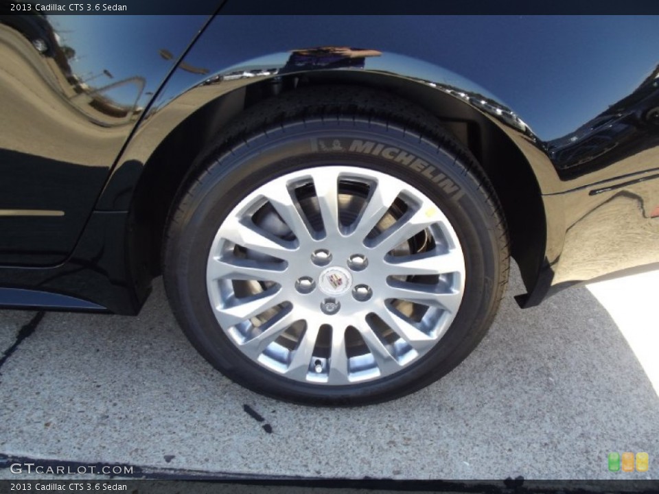 2013 Cadillac CTS 3.6 Sedan Wheel and Tire Photo #73707093