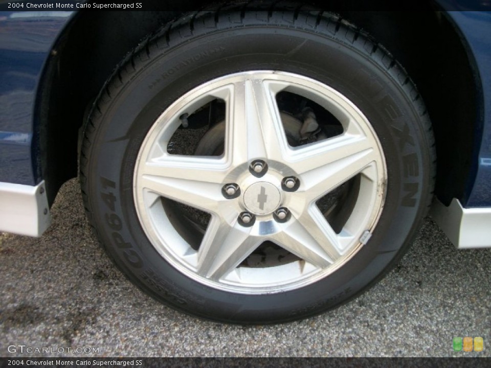 2004 Chevrolet Monte Carlo Supercharged SS Wheel and Tire Photo #73714208