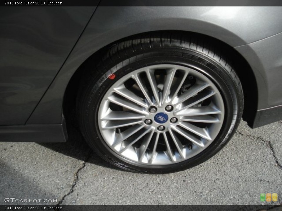 2013 Ford Fusion SE 1.6 EcoBoost Wheel and Tire Photo #73717543