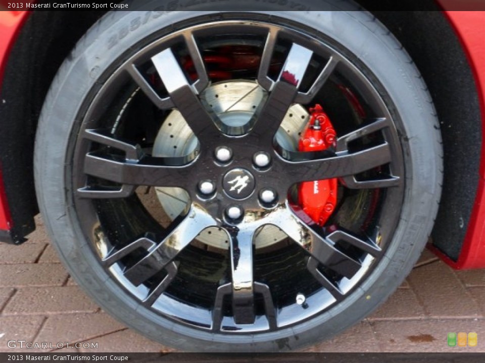 2013 Maserati GranTurismo Sport Coupe Wheel and Tire Photo #73718635