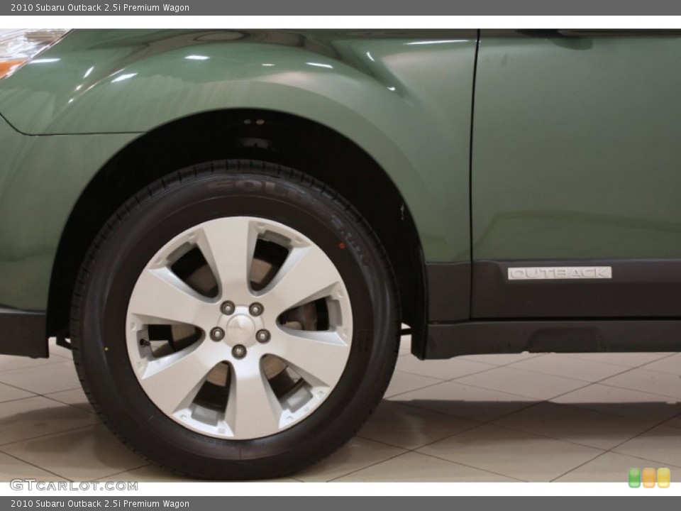 2010 Subaru Outback 2.5i Premium Wagon Wheel and Tire Photo #73719335