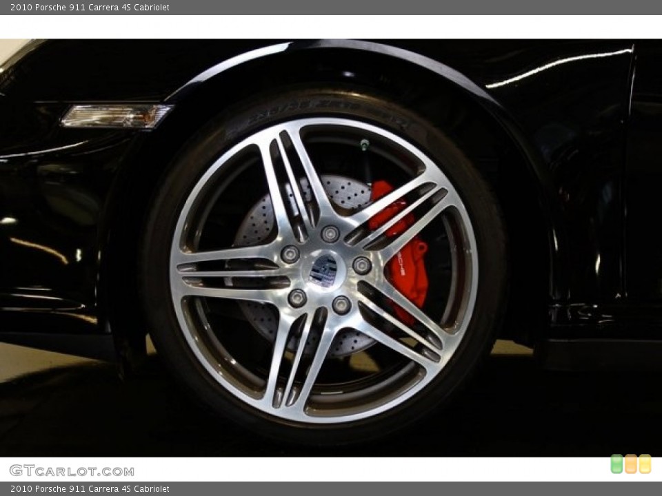 2010 Porsche 911 Carrera 4S Cabriolet Wheel and Tire Photo #73726880